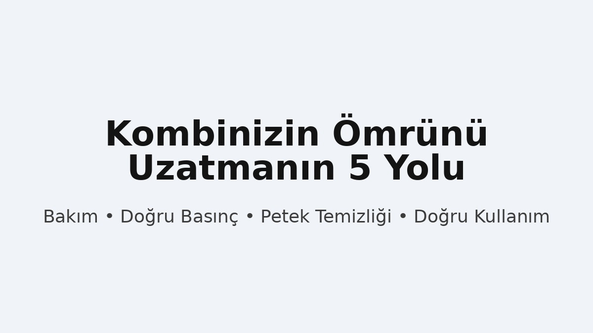 Kombinizin Ömrünü Uzatmanın 5 Yolu